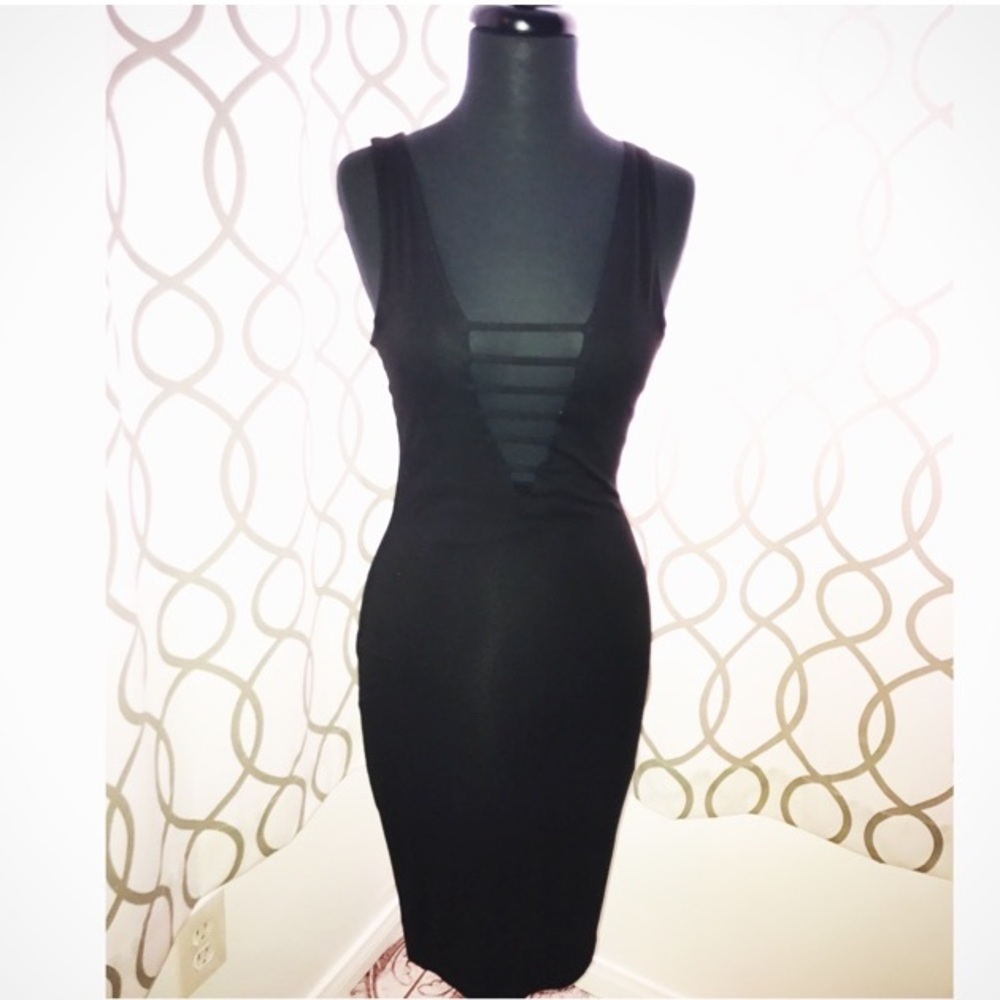 Windsor Deep Plunge Dress